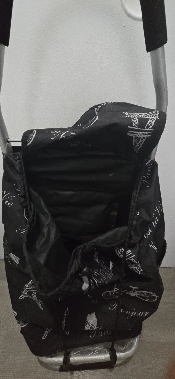 Black Paris themed shopping cart - photo 5