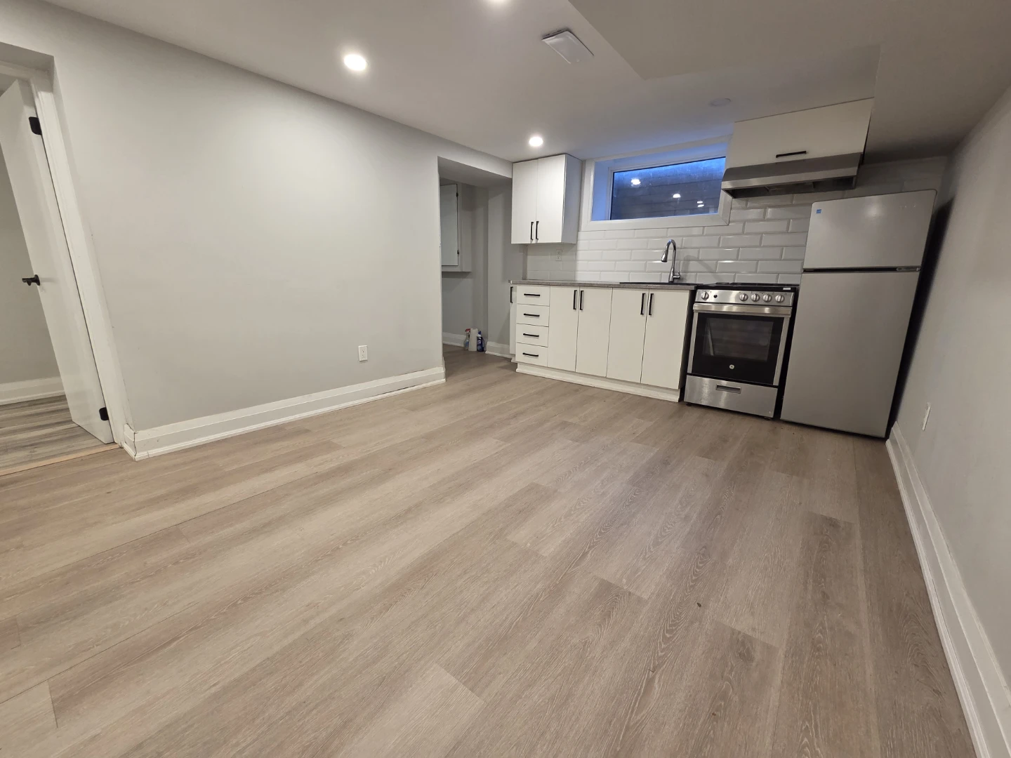Two bedroom basement apartment close to warden station