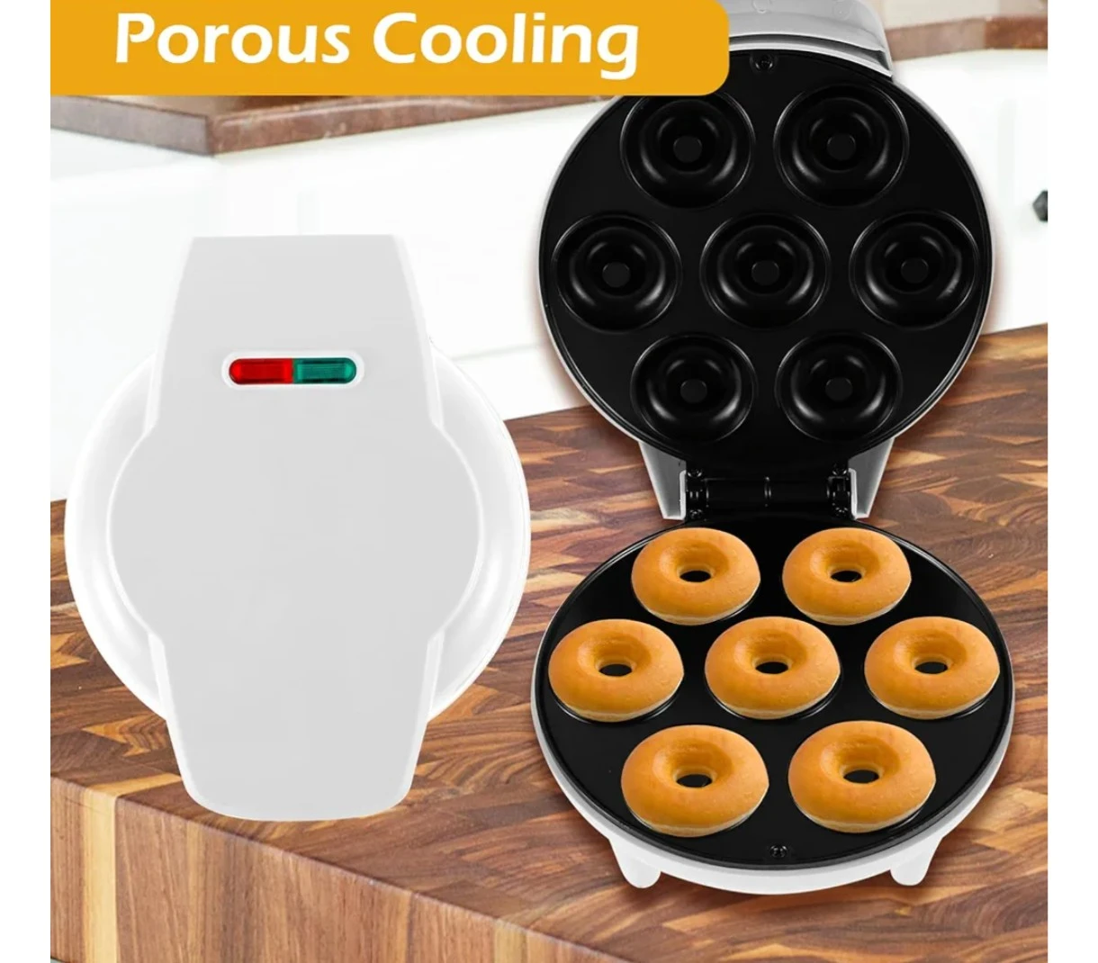 Brand New Mini Donut Maker - Makes 7 Donuts - photo 4