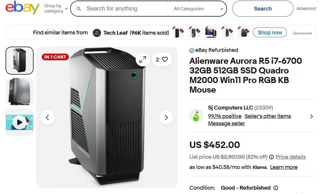 Samsung computer monitors and humanoid desktop computers - photo 2