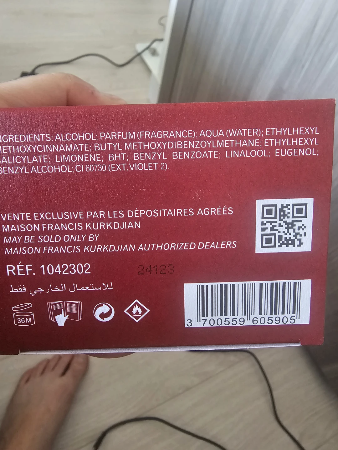 Maison Francis Kurkdjian Baccarat Rouge 540 Eau de Parfum - photo 4