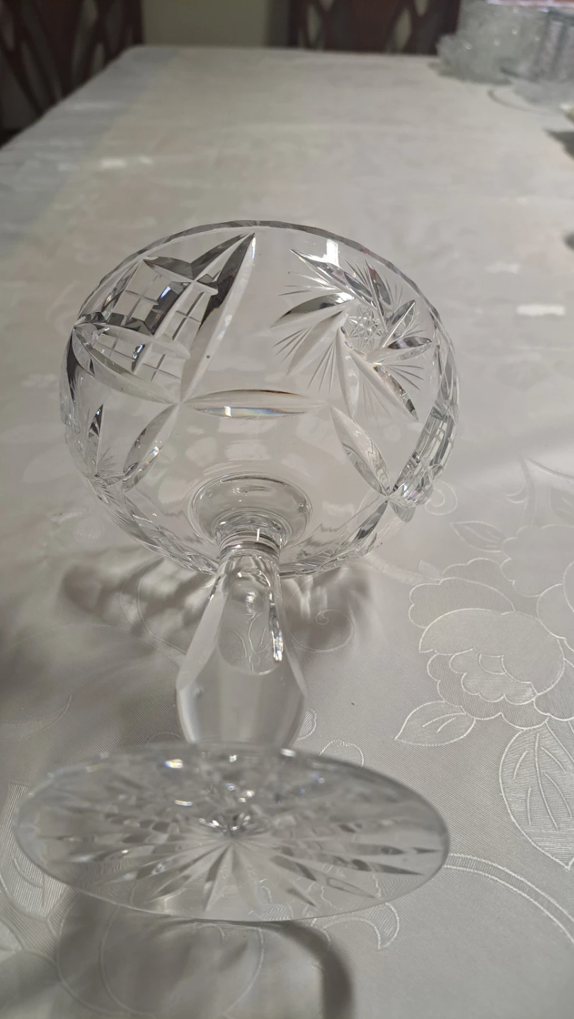 Crystal Footed Candy Dish - photo 2