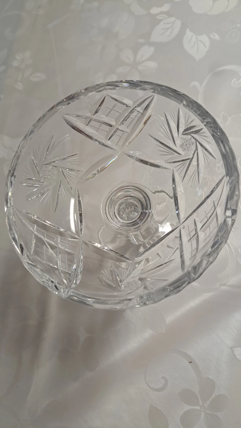 Crystal Footed Candy Dish - photo 3