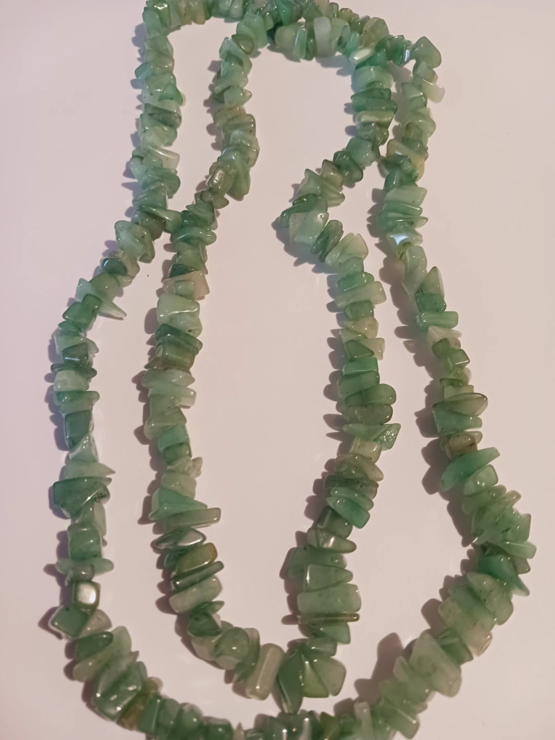 Green Aventurine Stones Beaded Necklace - photo 4
