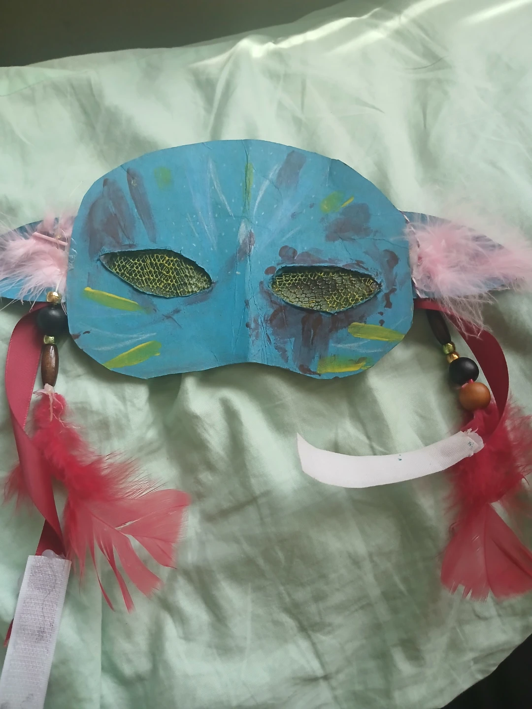 Handmade Na'vi-kin Tribal inspired Mask - photo 2