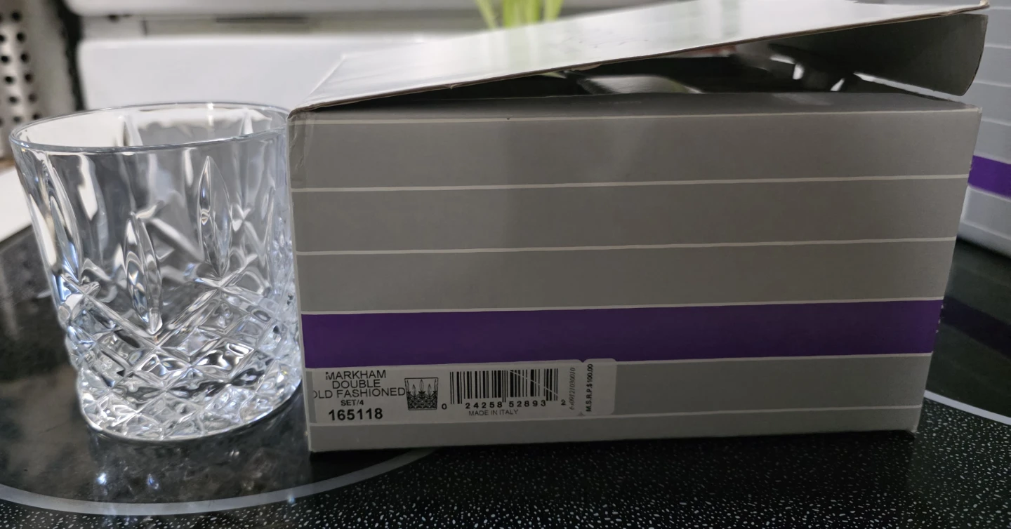Marquis by Waterford Markham Double Old Fashioned Glasses - photo 2