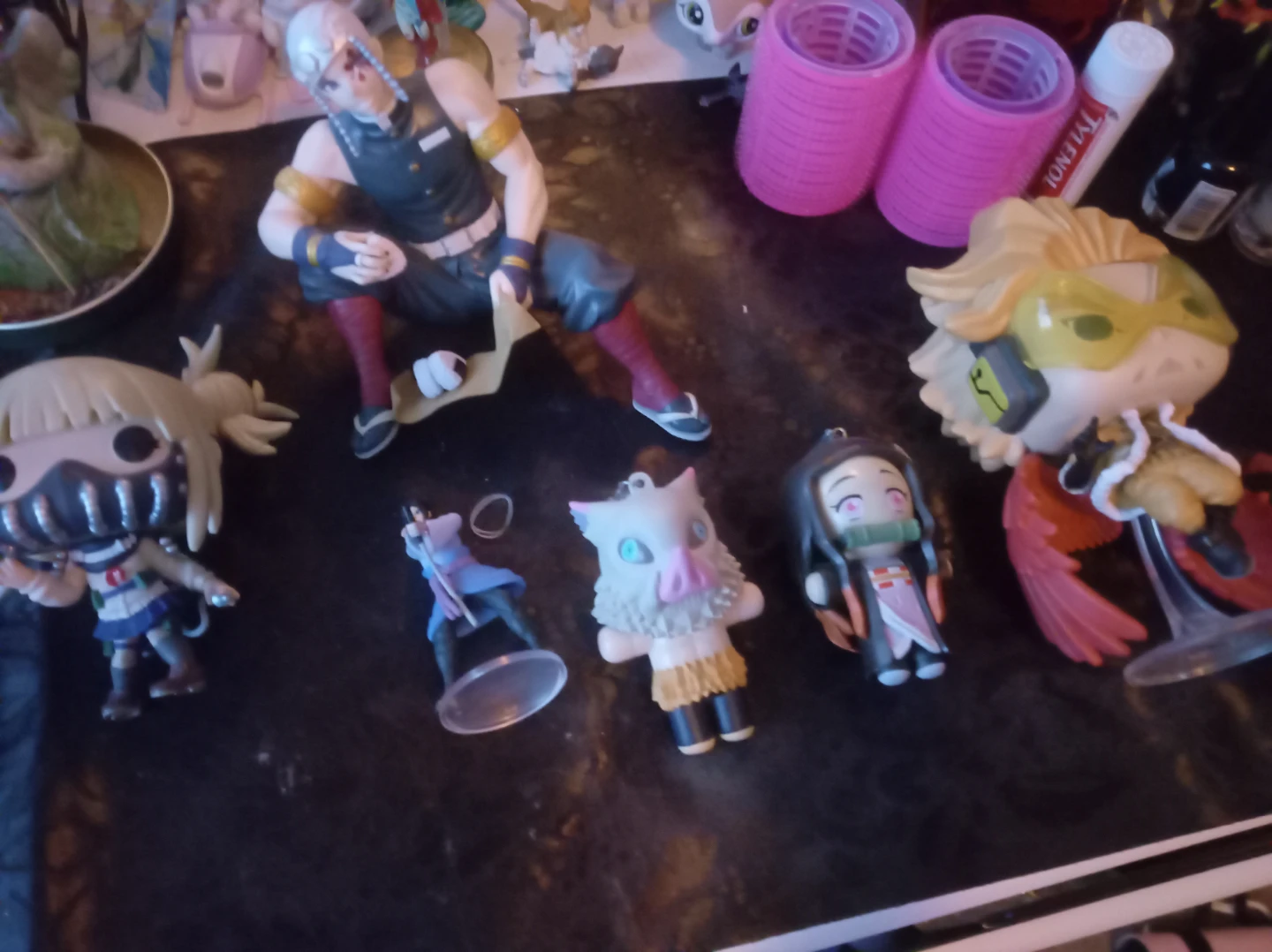 Collection of Demon Slayer and My Hero Academia Figurines - photo 4