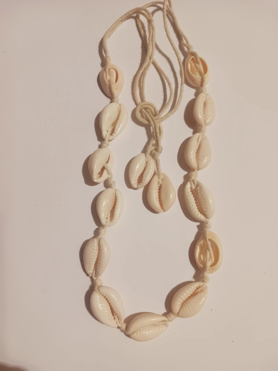 Genuine Cowrie Shell Boho Necklace - photo 3