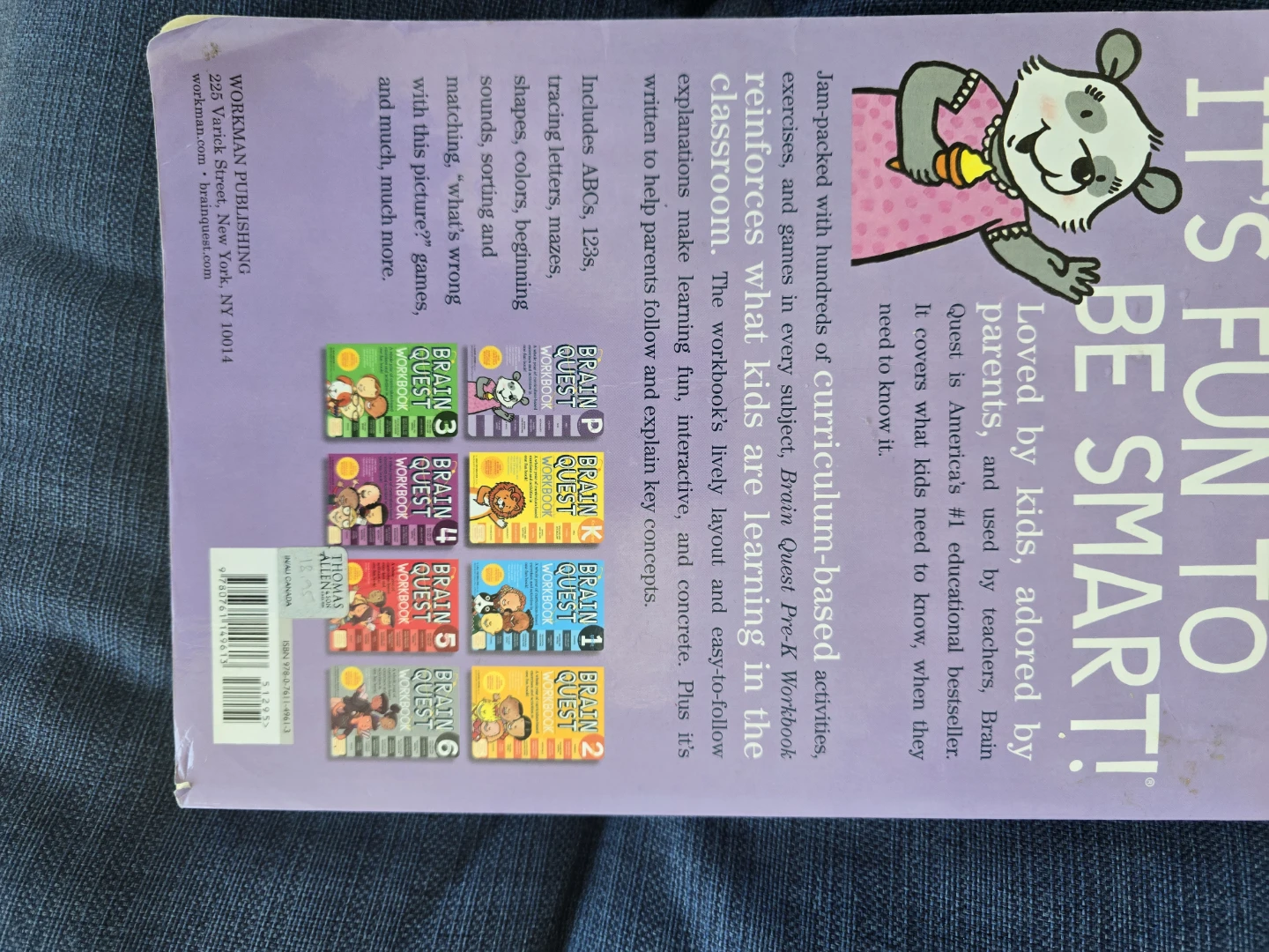 Brain Quest Workbook Pre-K - photo 2