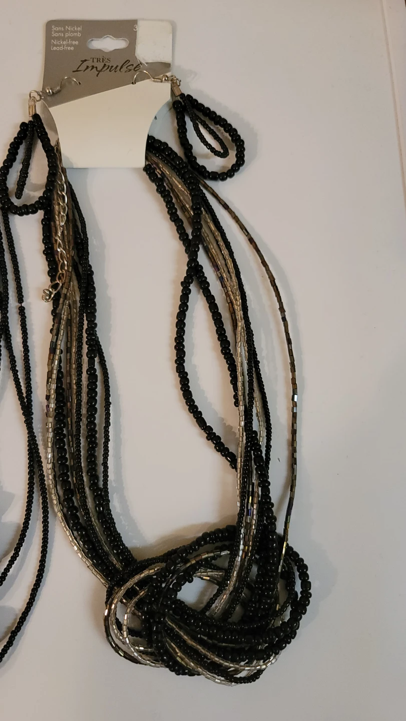 Ardene Beaded Necklace and Earring Set(20) - photo 3