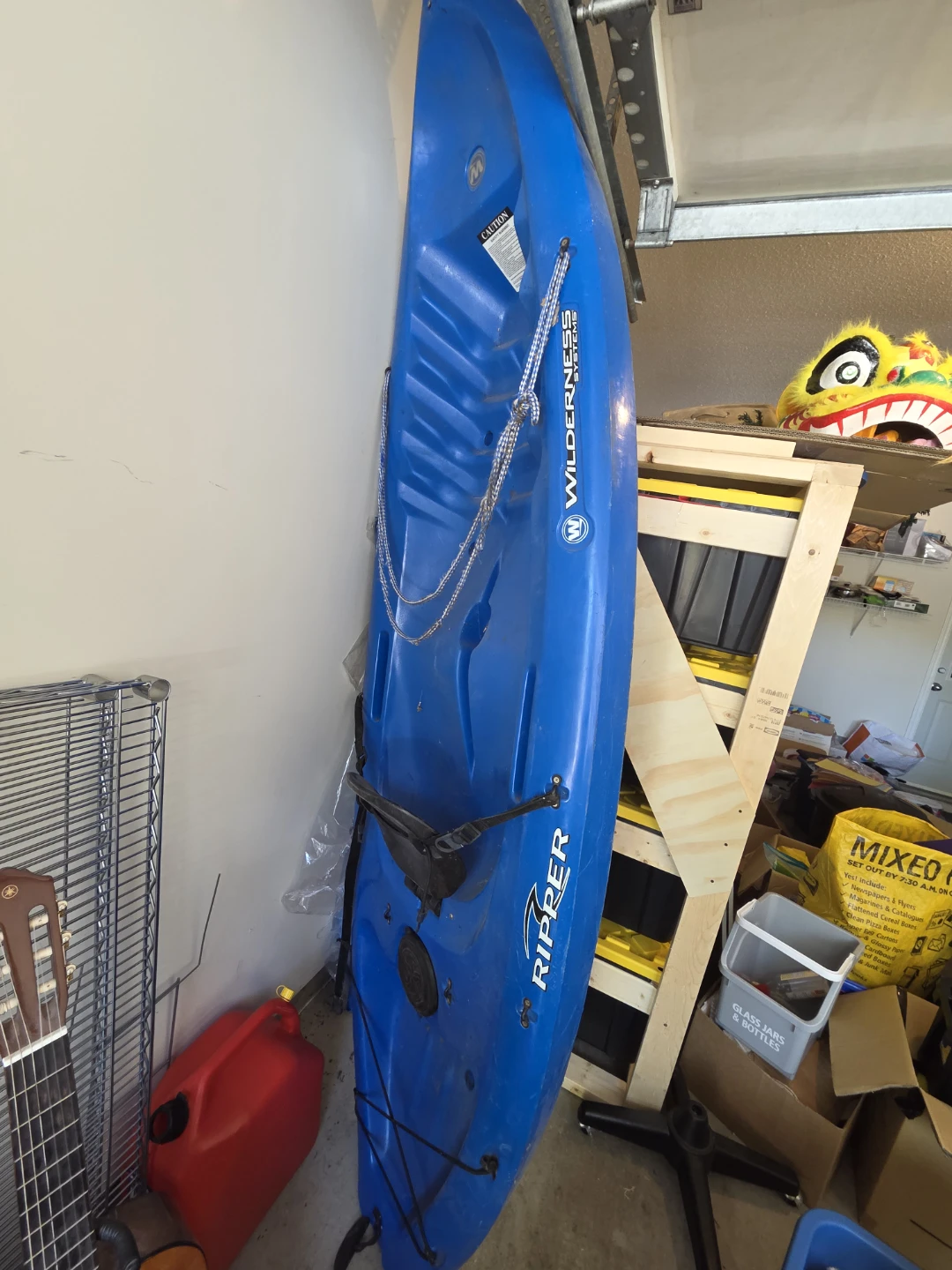Wilderness Systems Ripper Kayak with paddles