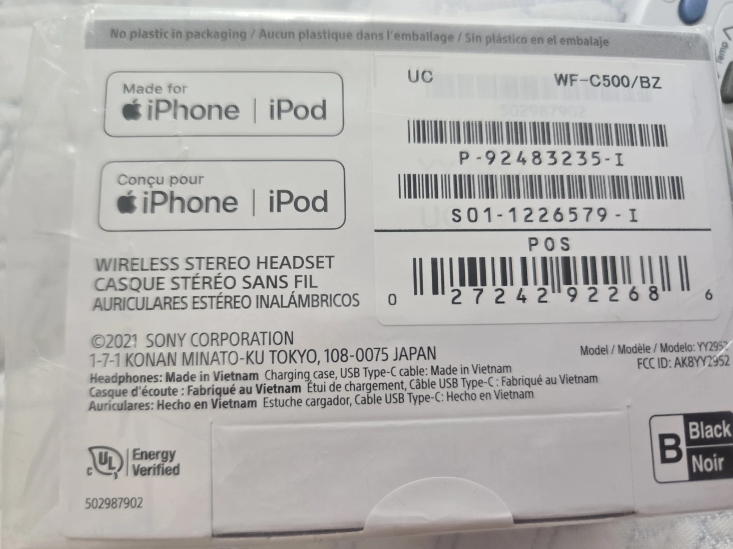 Sony WF-C500 Wireless Earbuds