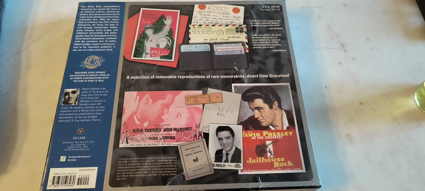 The Elvis Treasures Book with Removable Documents & Audio CD - photo 2