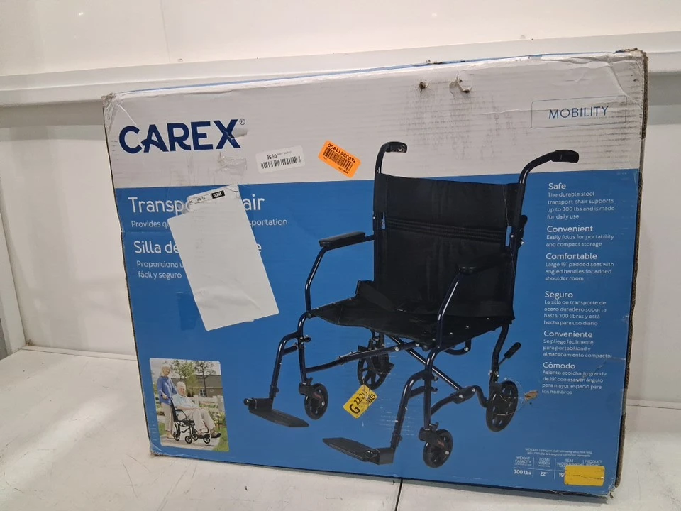 Brand new- Carex Wheelchair