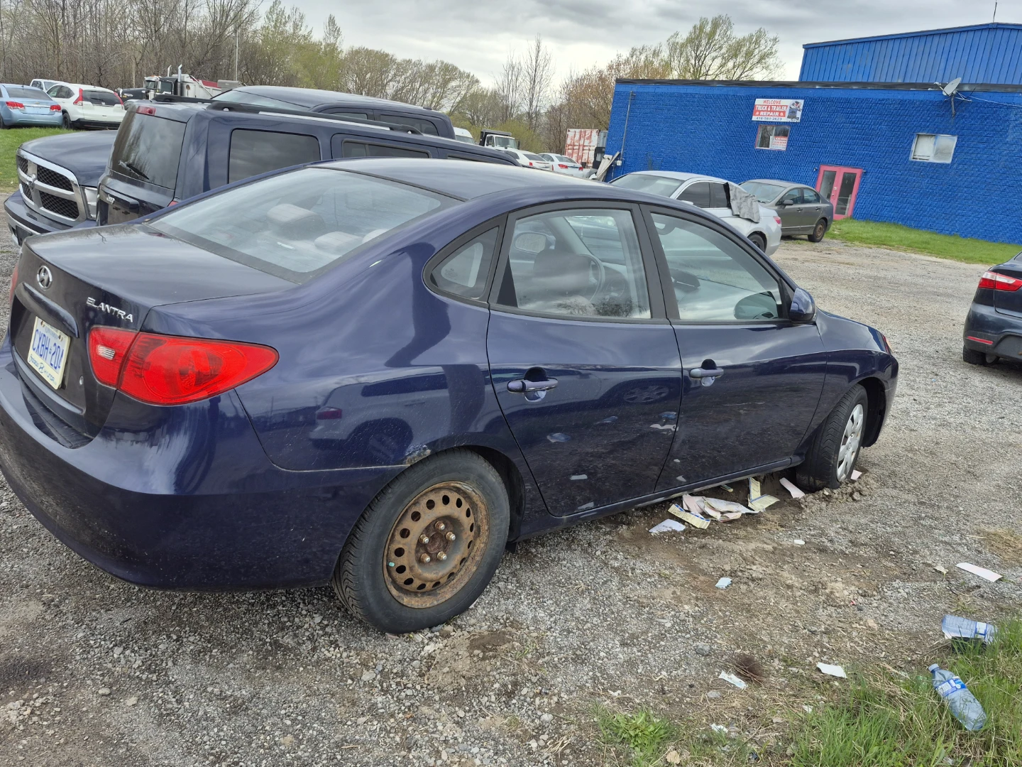 CLEAN Blue Hyundai Elantra 2008 - photo 5