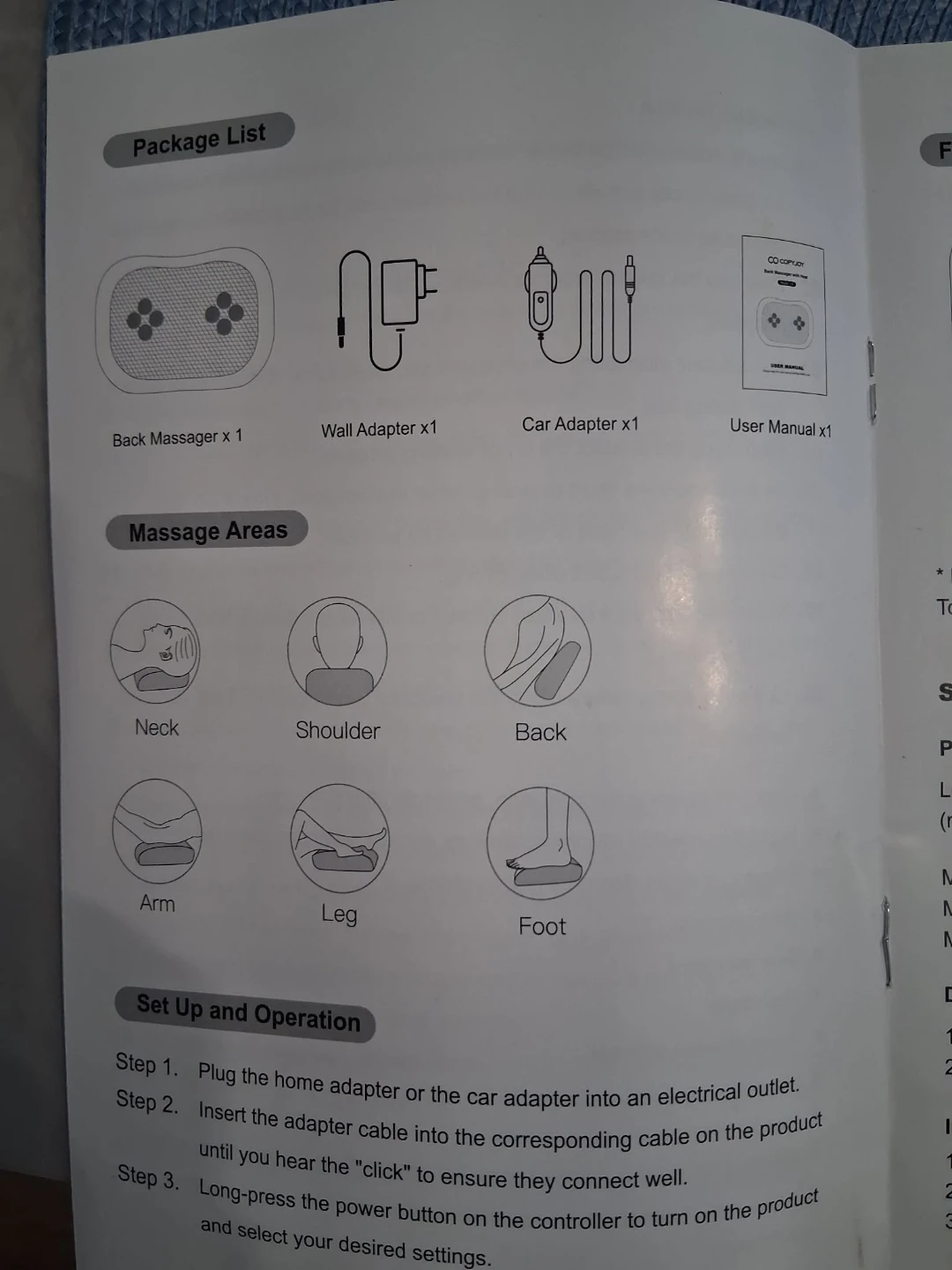 COPYJOY Back Massager with Heat - photo 2