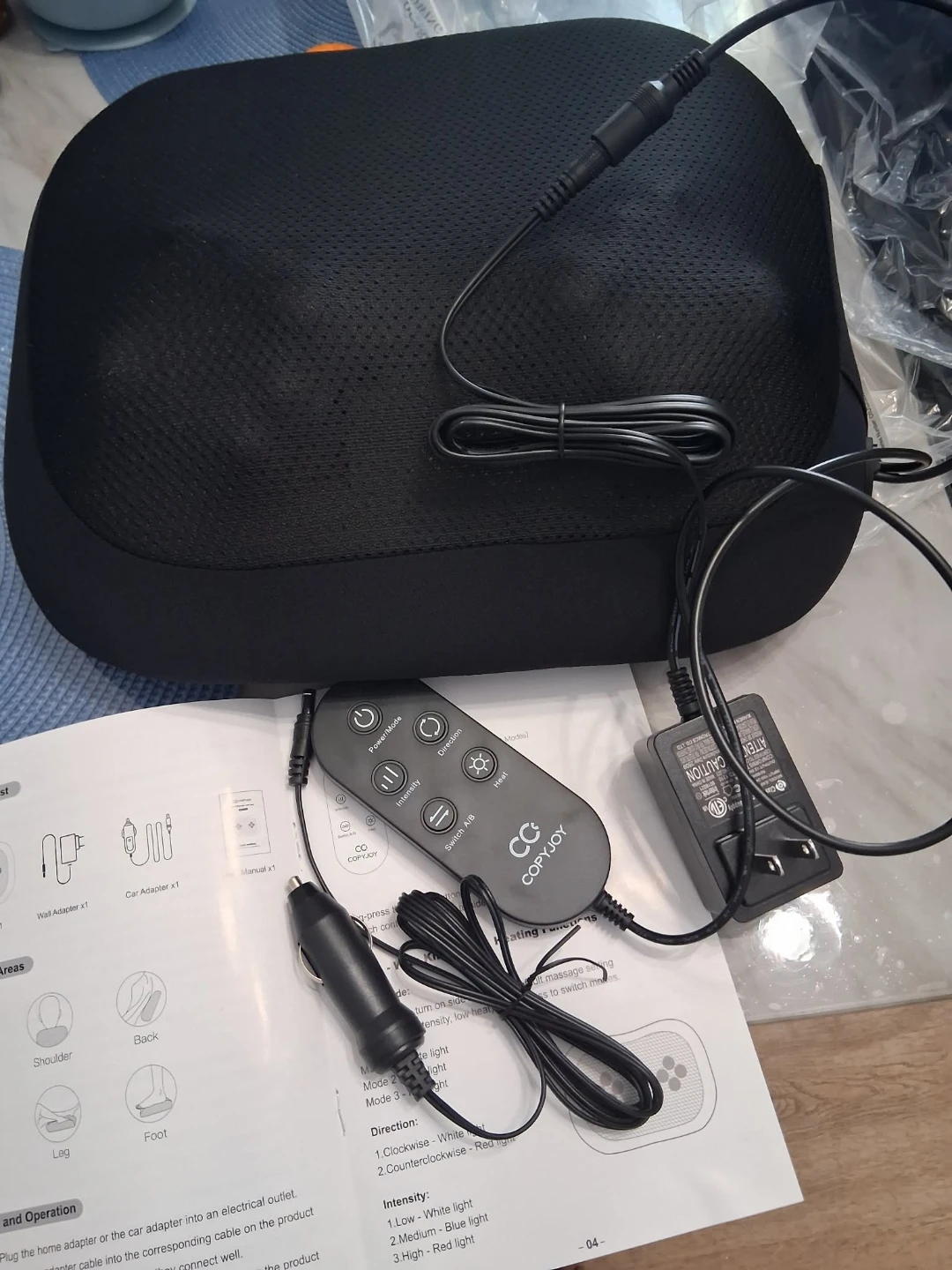 COPYJOY Back Massager with Heat - photo 3