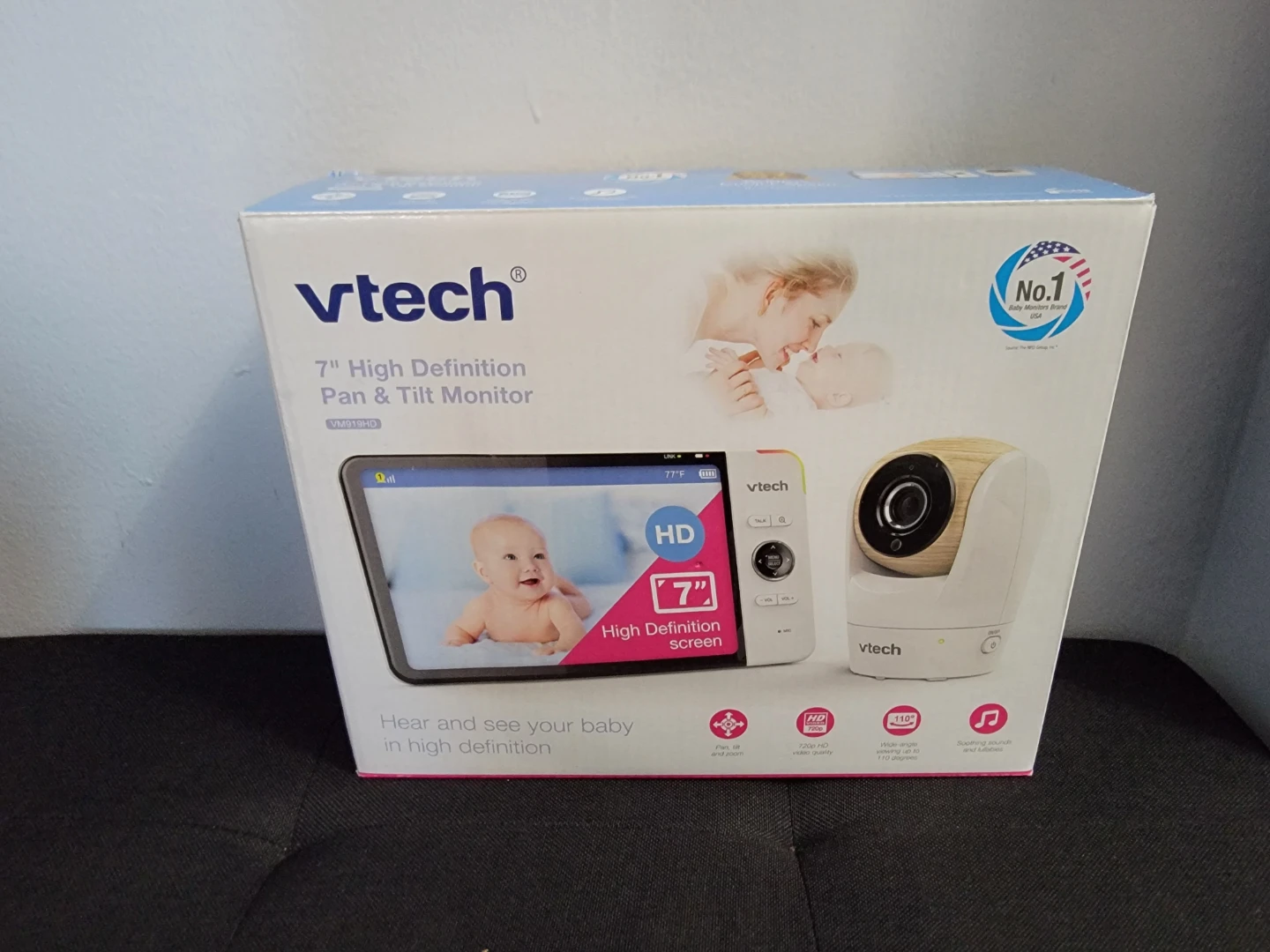 VTech 7" High Definition Pan & Tilt Monitor