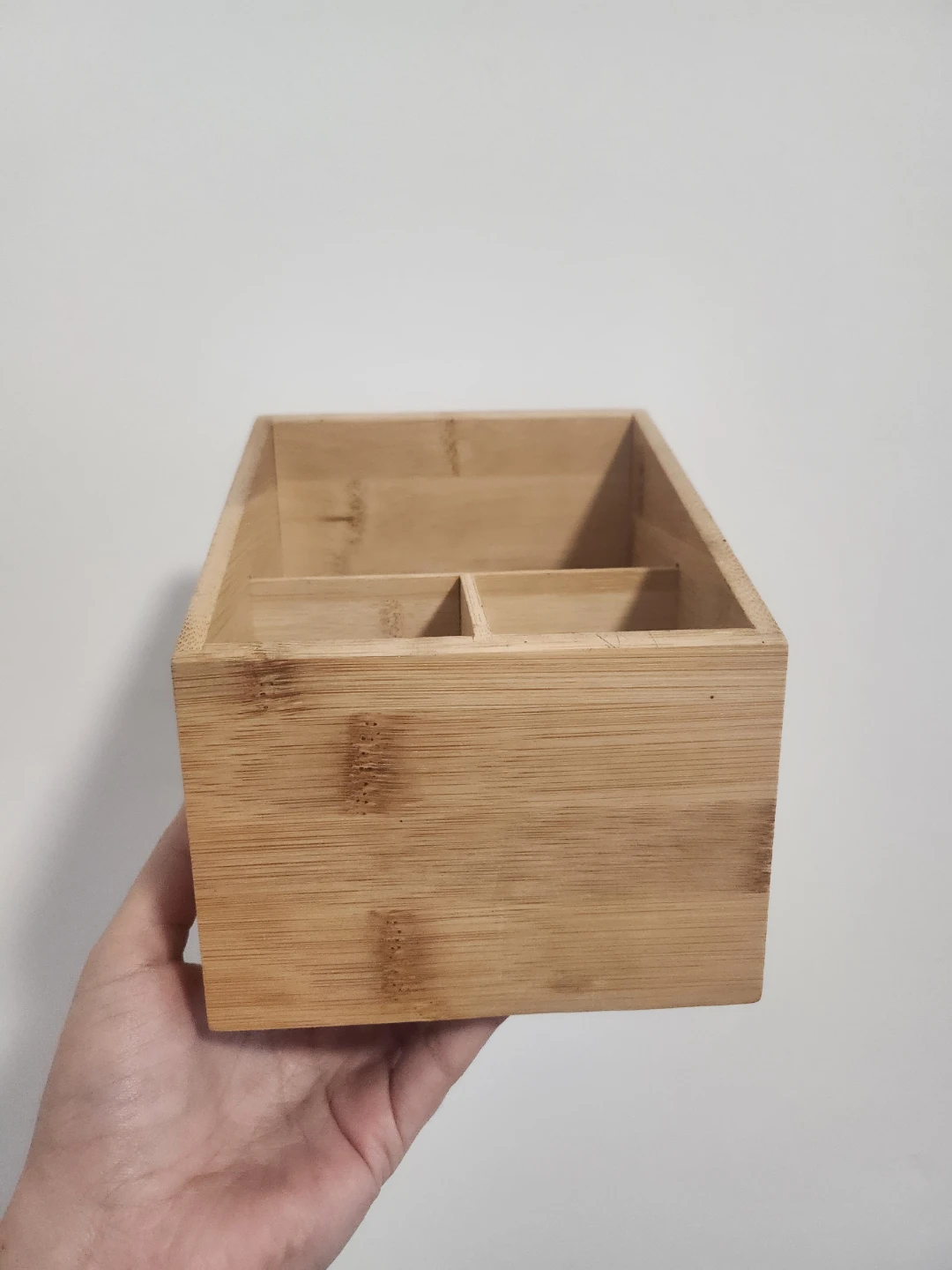 Bamboo Desk Organizer Holder