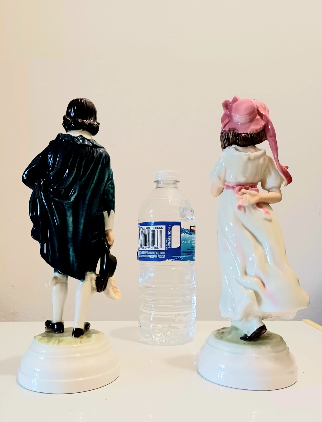 Vtg. W. German Goebel Blueboy & Pinkie Statues - photo 4