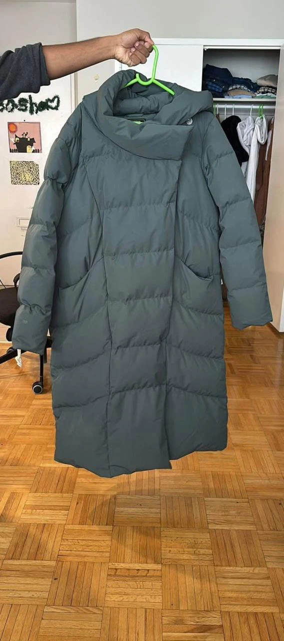 Women’s Long Winter Puffer Jacket – Very Warm