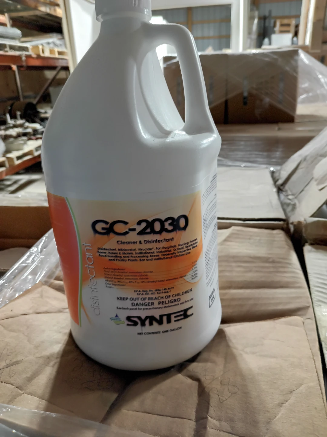 Syntec GC-2030 Cleaner & Disinfectant - One Gallon