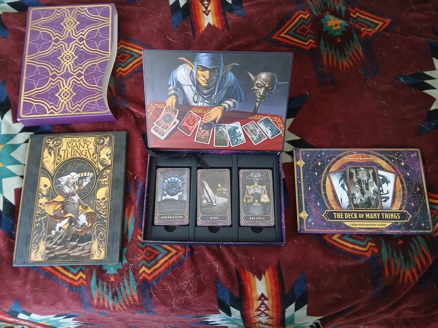 Dungeons & Dragons The Deck of Many Things Card Reference Guide