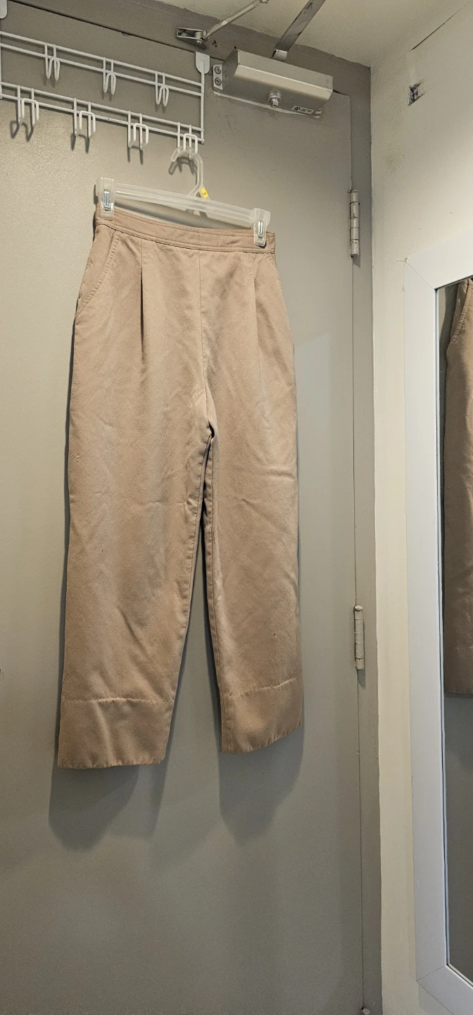 Candore Pure Virgin Wool Pants Tan