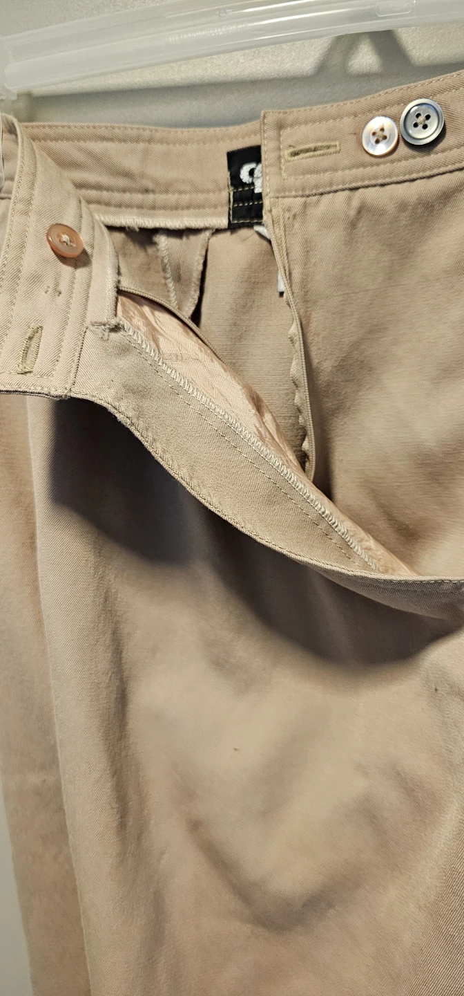 Candore Pure Virgin Wool Pants Tan - photo 3