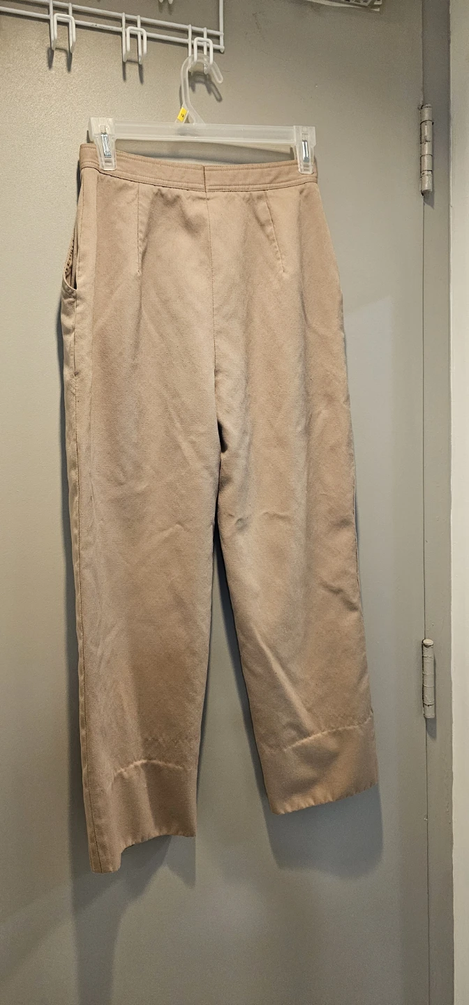 Candore Pure Virgin Wool Pants Tan - photo 5