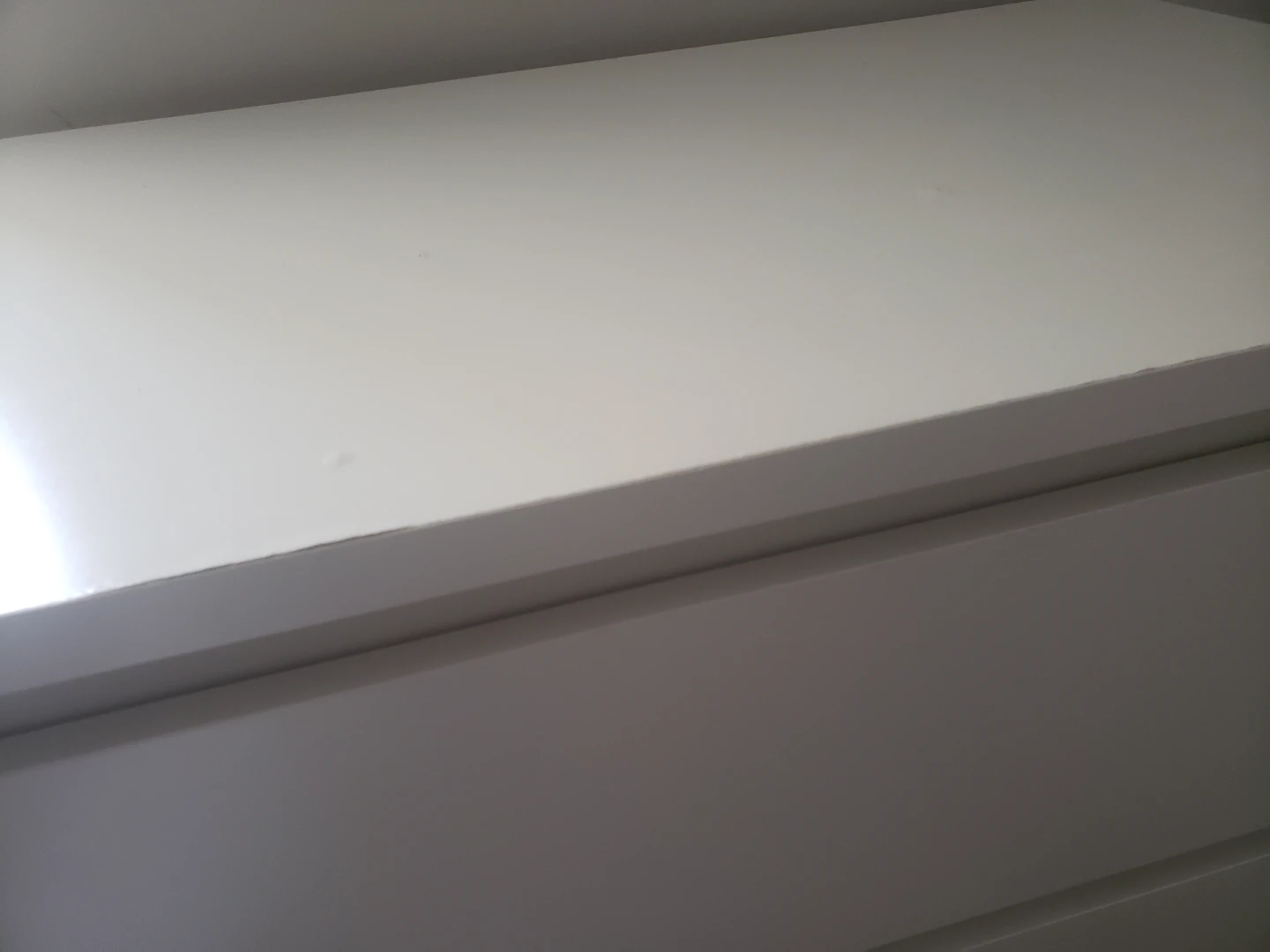 White 3-Drawer Dresser - photo 2
