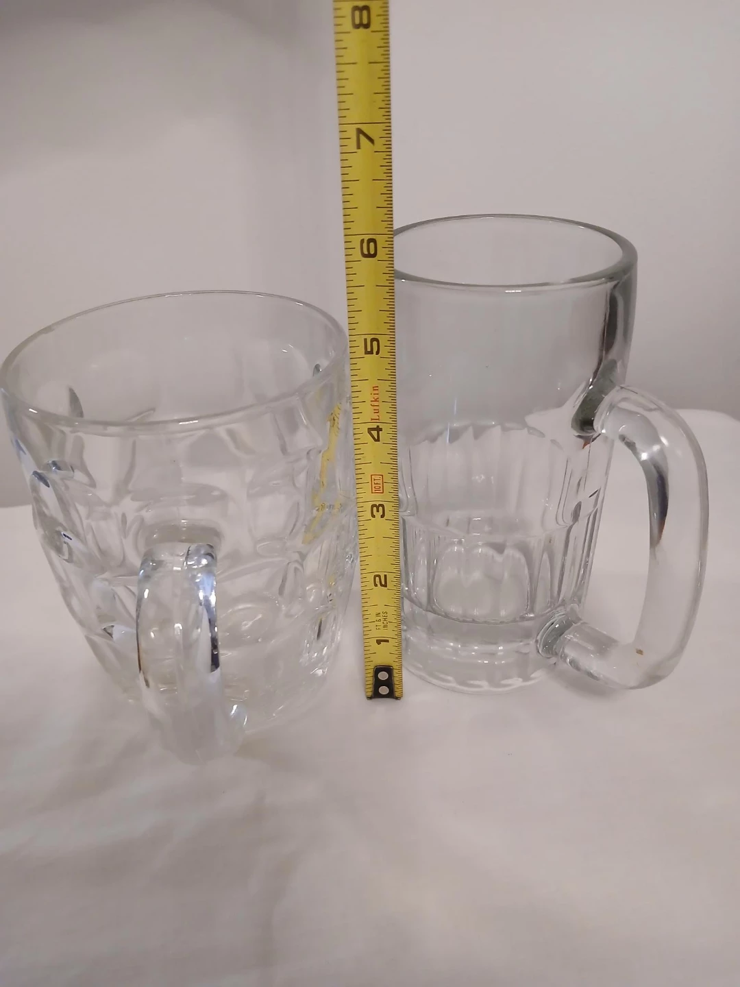 2 Classic Glass Beer Mugs. Pick up only. Both $5.00. - photo 2