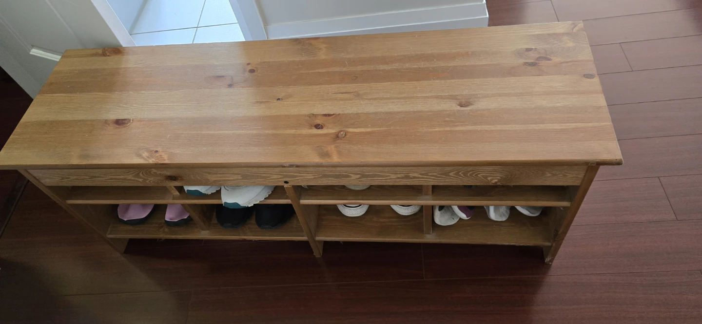 Wooden Shoe Rack - photo 2