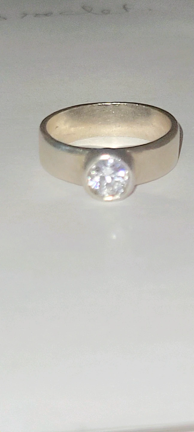 Sterling Silver Ring with Stone - photo 3