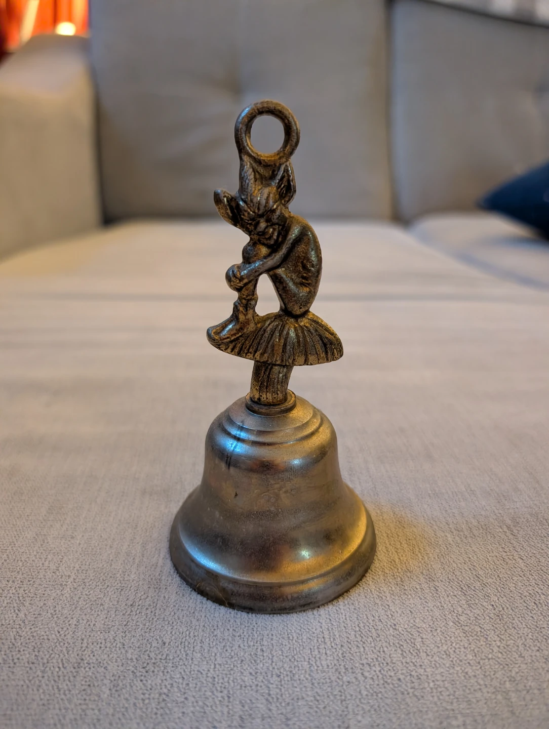 Brass Vintage Fairy Bell
