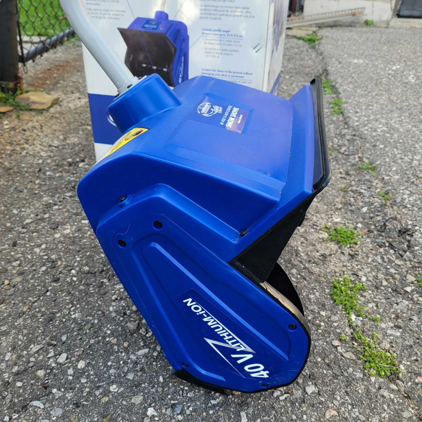 SnowJoe 40-Volt 13-Inch Cordless Snow Shovel - photo 5