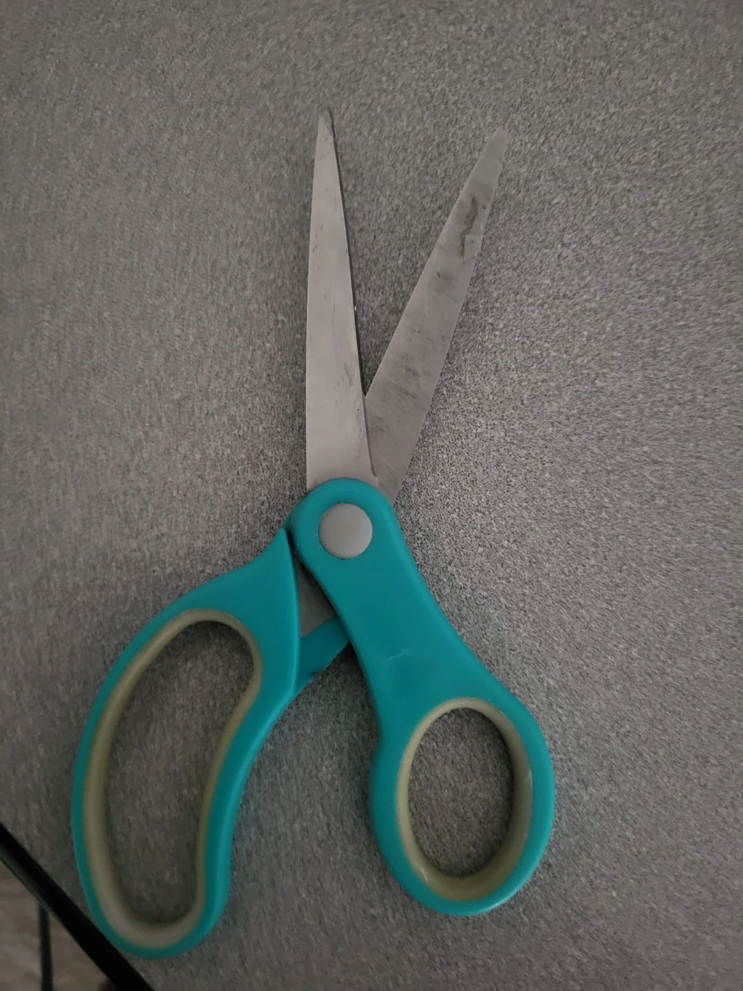 Teal and Grey Office Scissors