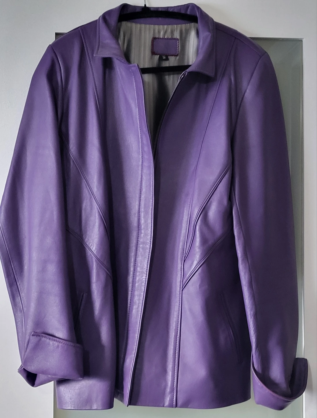 Genuine lambskin coat