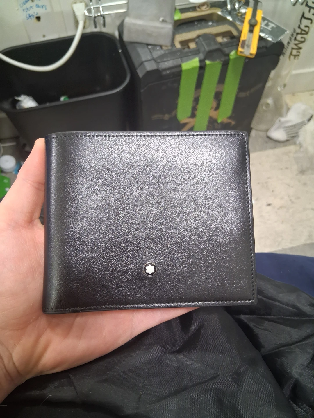 Montblanc Bi-fold Leather Wallet