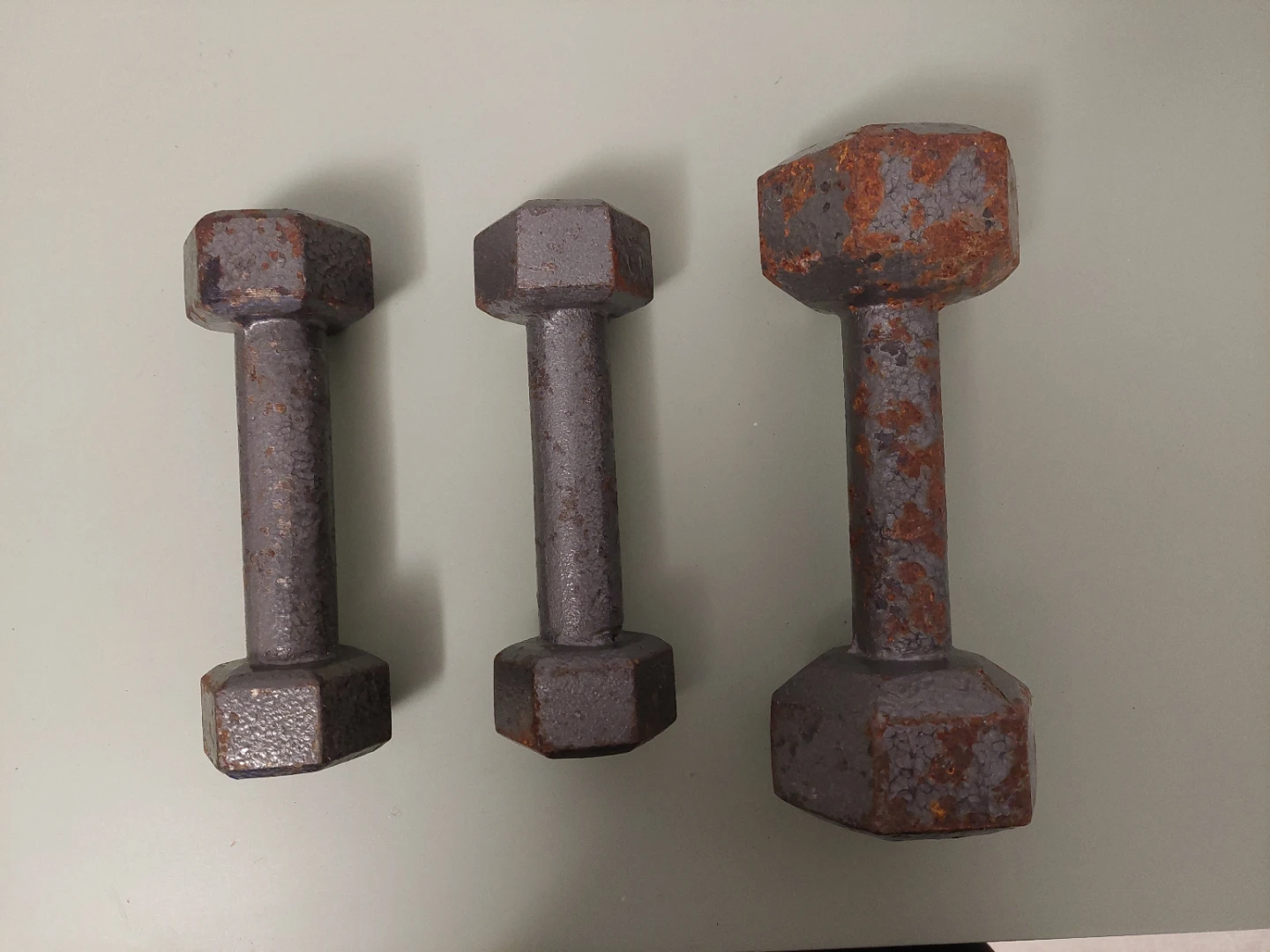 Dumbbell Iron Weights (14 lbs Total) - photo 2