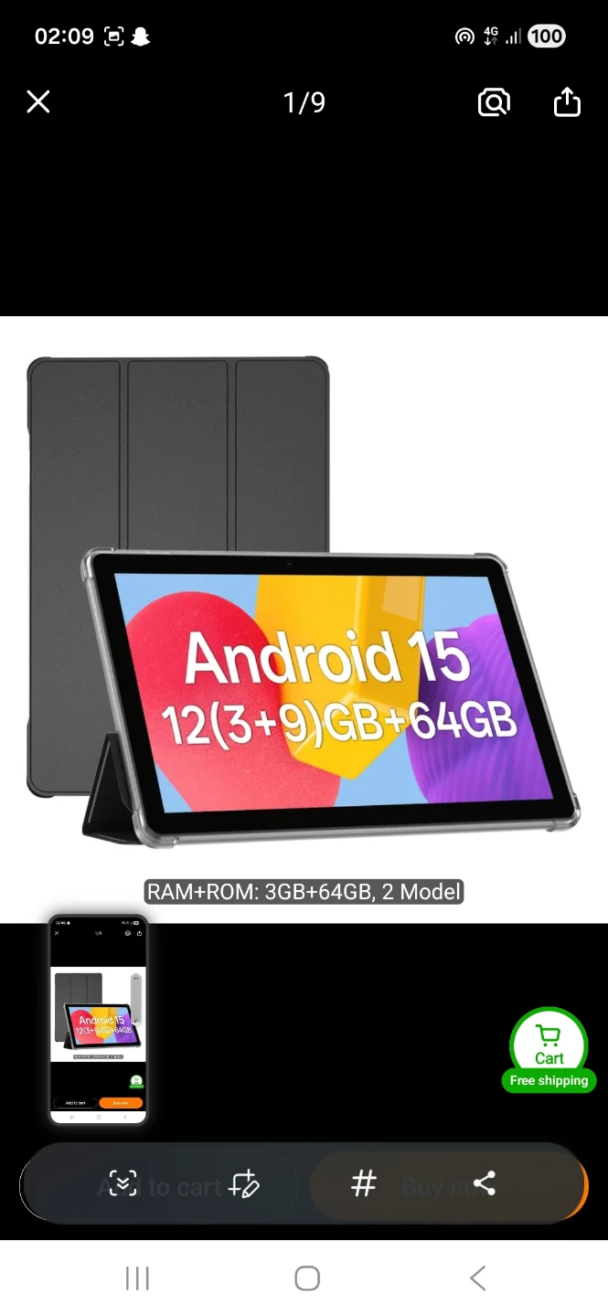 Androud 15 10 inch