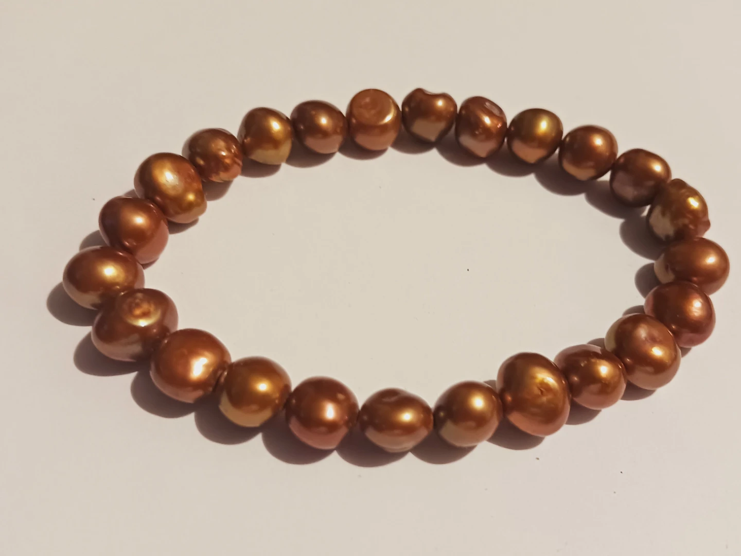 Genuine Freshwater Pearl Beaded Bracelet - photo 3