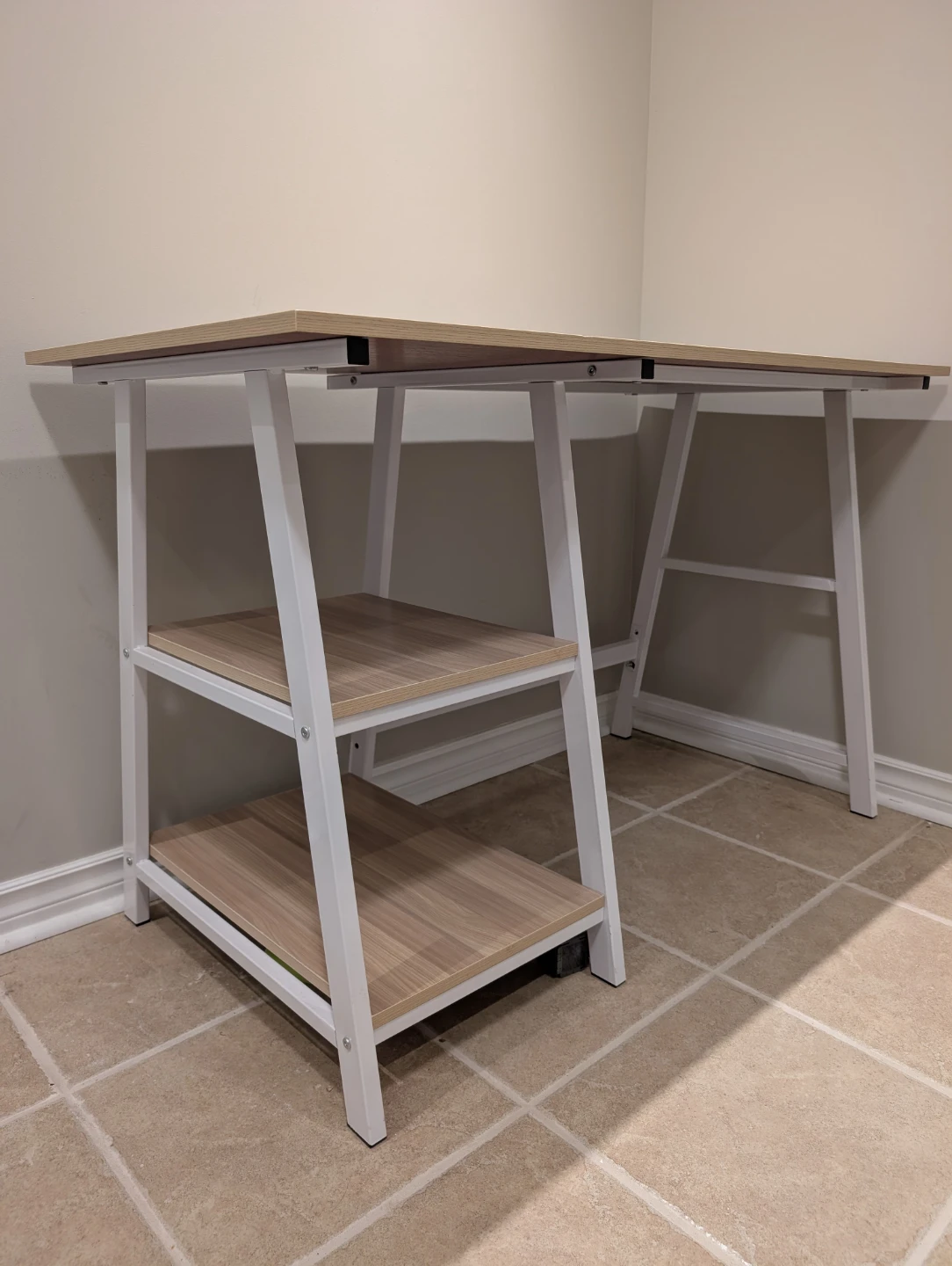 Two-Tier Shelf Desk - photo 3