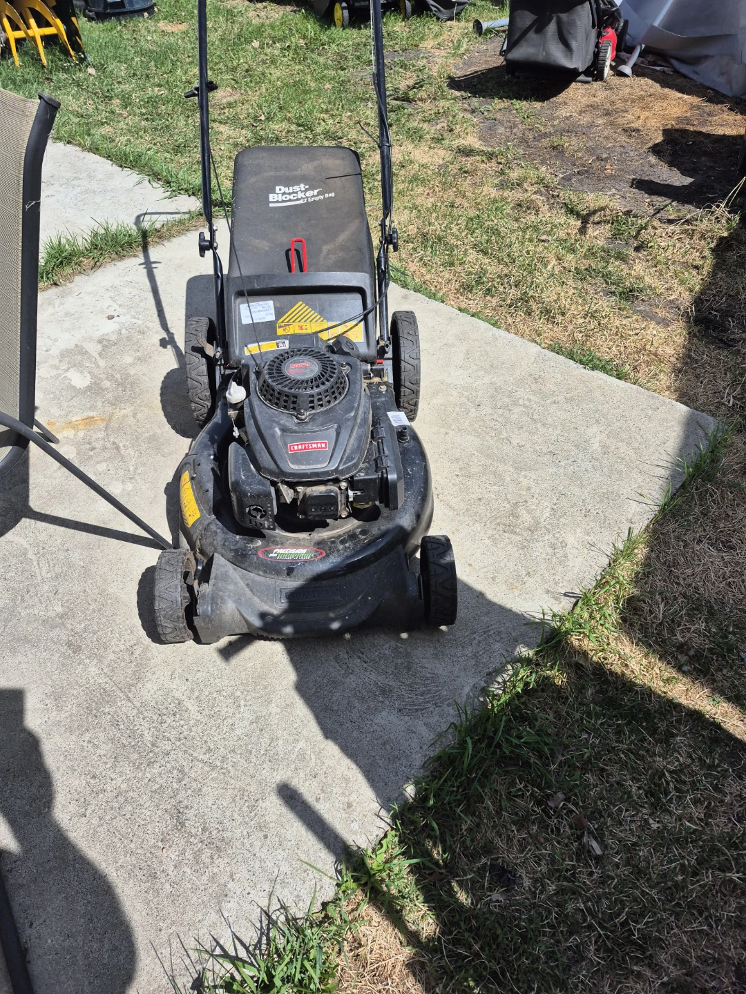Lawnmower repair