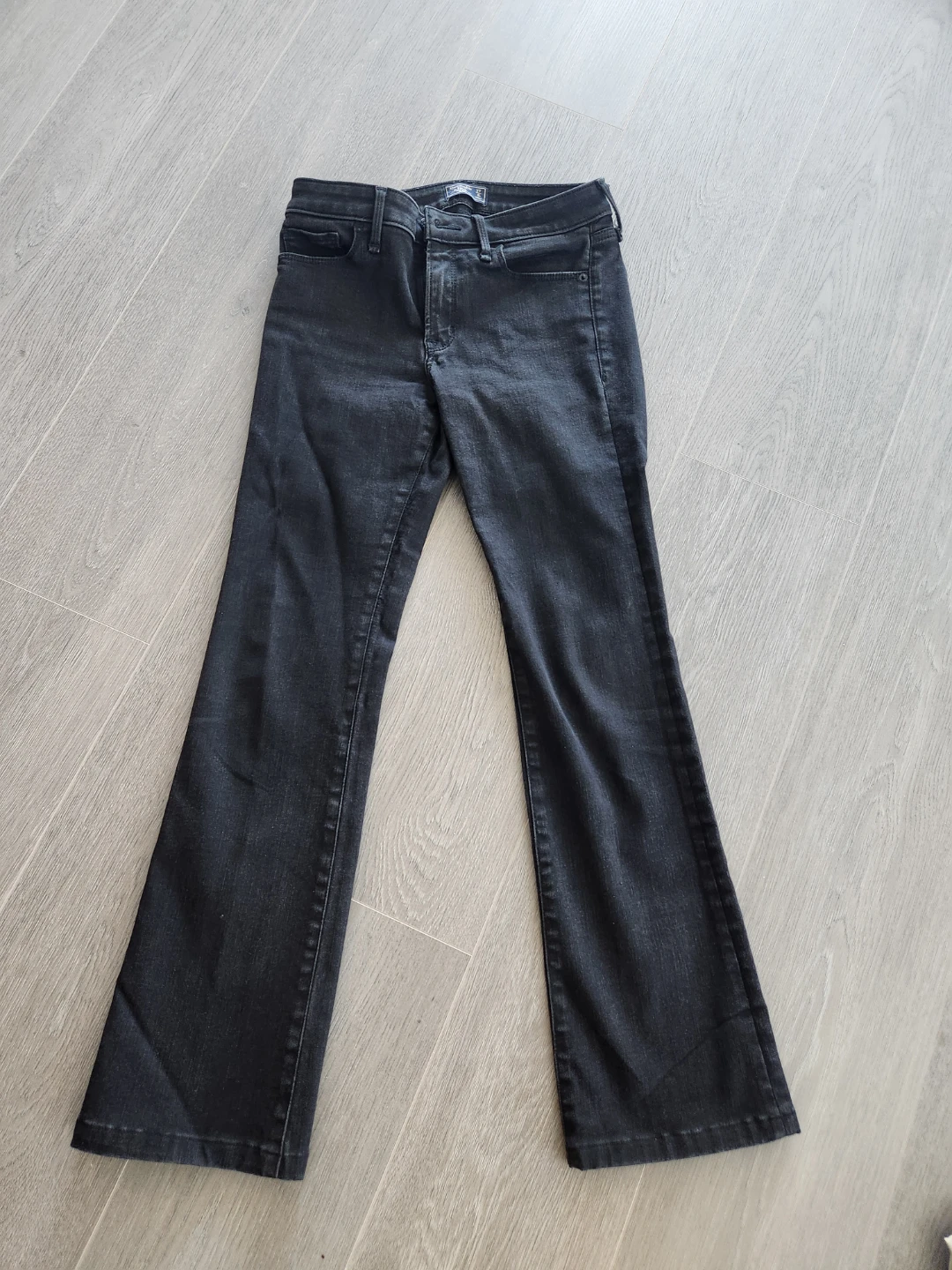 Abercrombie & Fitch Black Flare Jeans