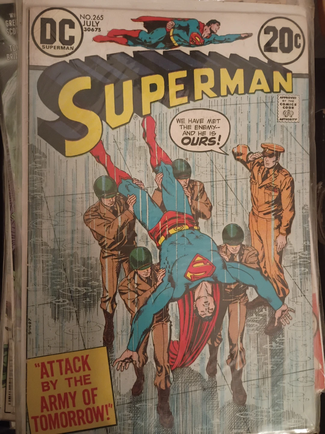 Superman Comic Book No. 265 - July 1973