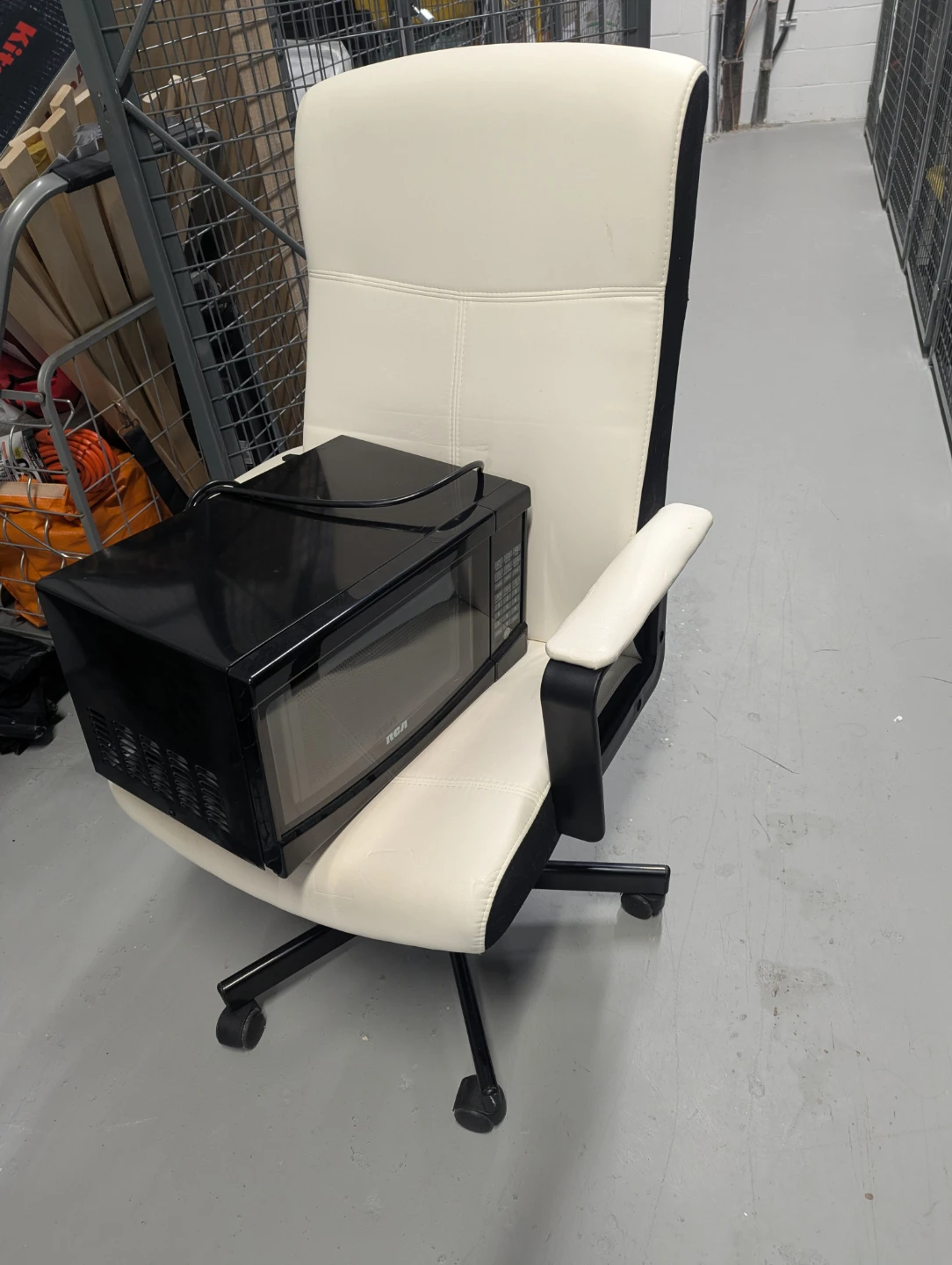 White chair