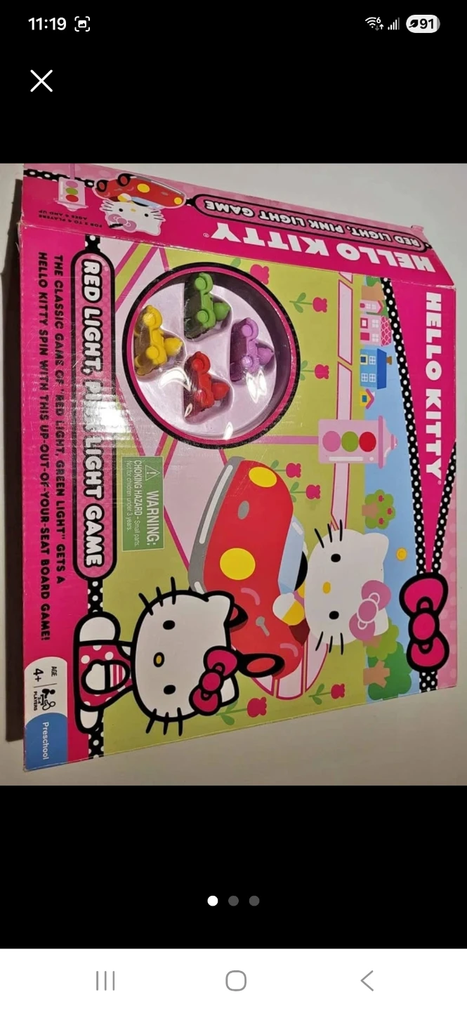 Hello Kitty Red Light, Pink Light Game