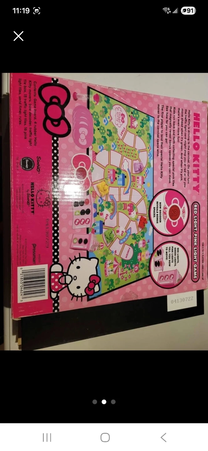 Hello Kitty Red Light, Pink Light Game - photo 2