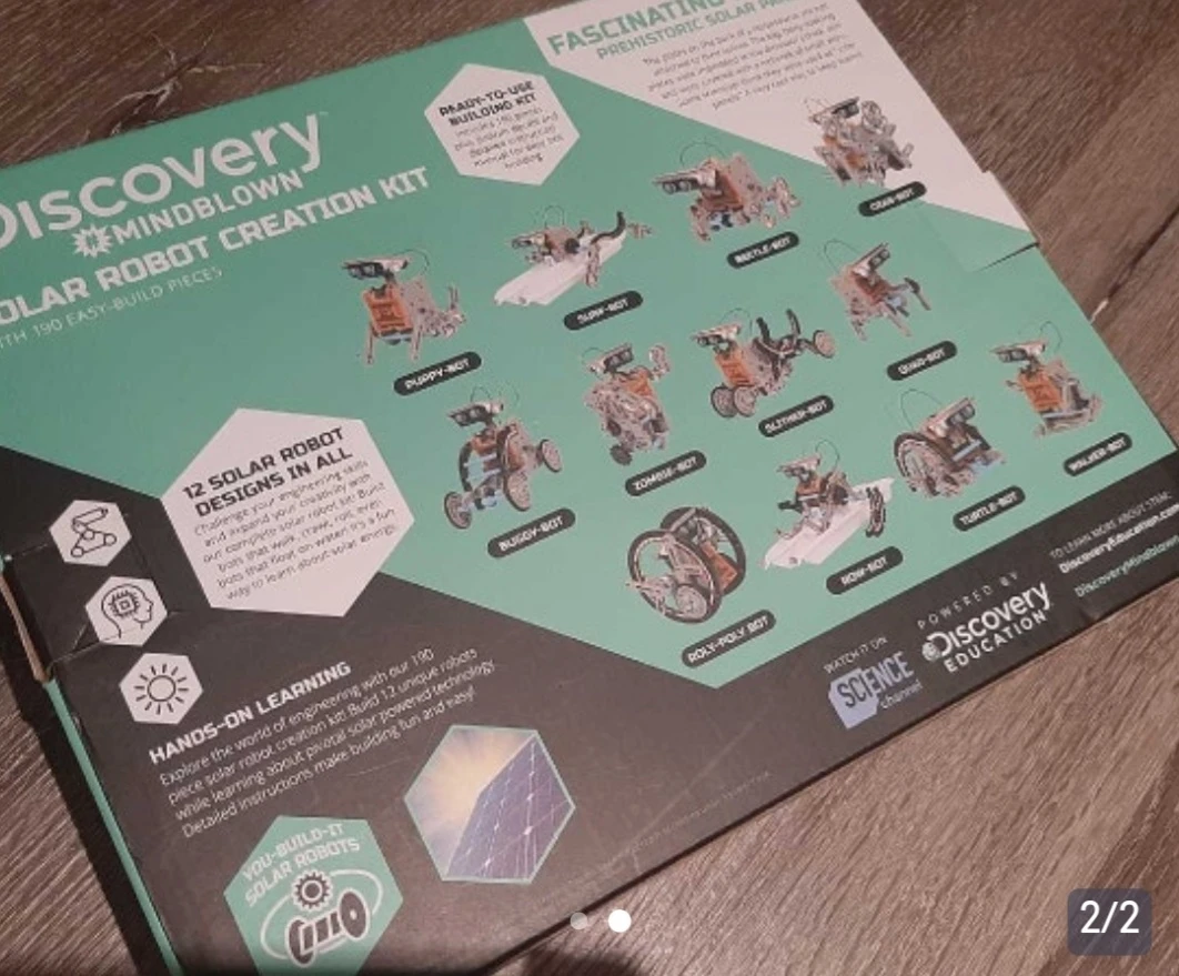 Discovery Mindblown Solar Robot Creation Kit - photo 2